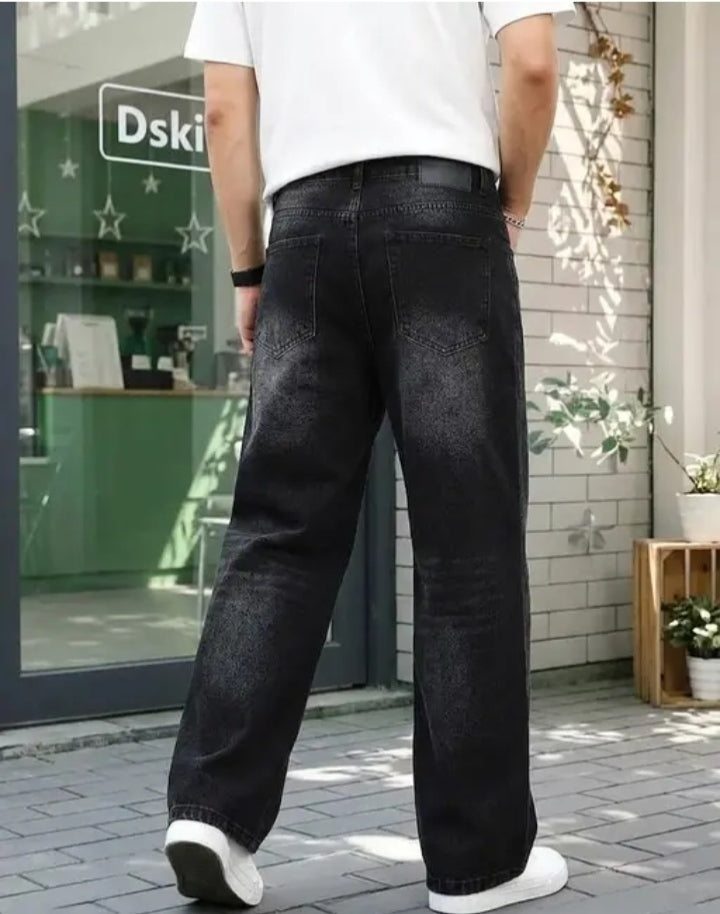 STYLISH WIDE LEG JEANS FOR MENS.  1040548272